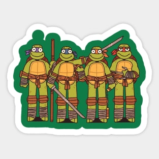 Teenage Mutant Ninja Turtles Cute Sticker